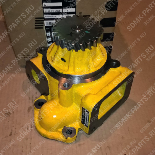 Водяная помпа 6151-62-1104, 6151-62-1101 KOMATSU D65E-12 6151-62-1102